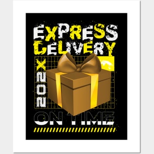 Express Delivery Posters and Art